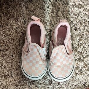 Toddler checkered vans